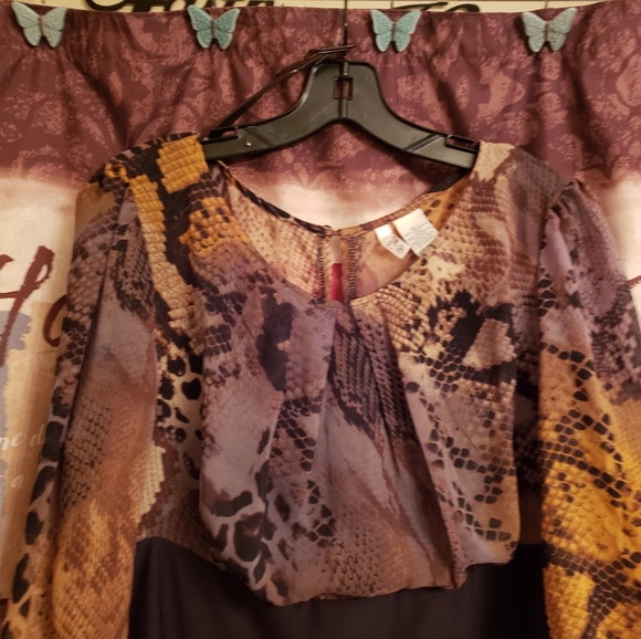 Leopard Print Dress - Picture 2 of 4